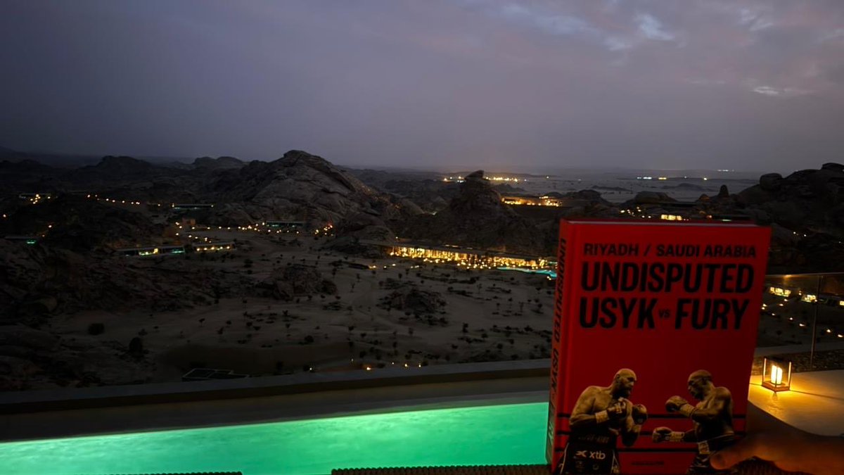 AGDarwish's tweet image. من قلب منتجع #ديزرت_روك الجبلي في @VisitRedSea.. 
شكراً معالي المستشار @Turki_alalshikh  🥊.