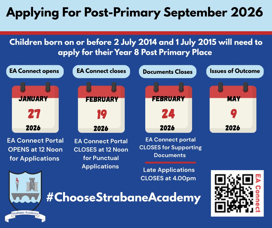 Strabane Academy tweet media
