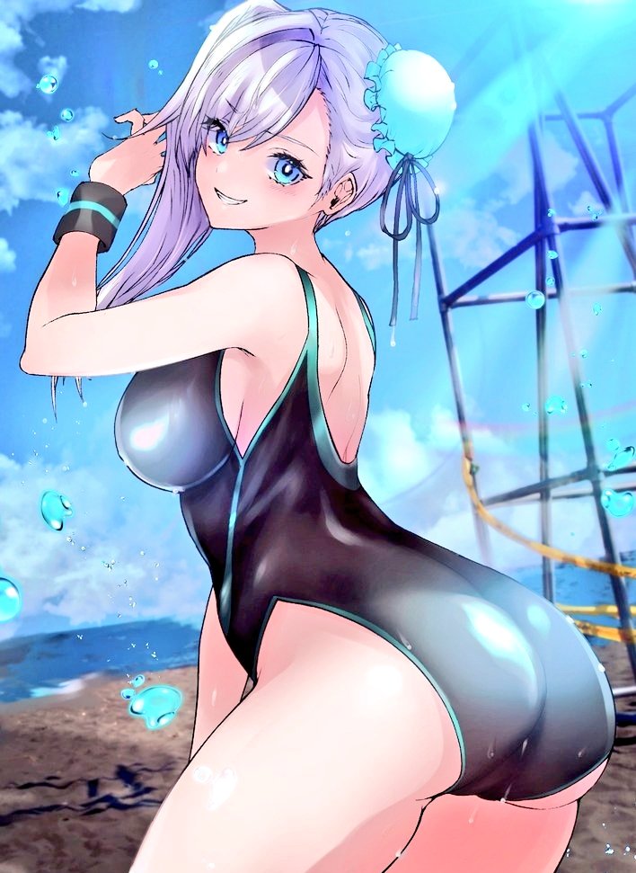 Musashi-chan in a swimsuit ️🩵 
