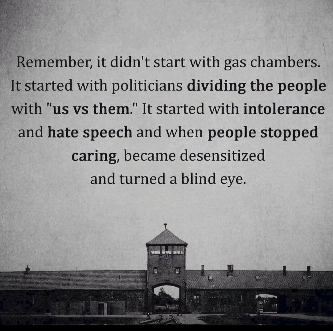 ajantadebroy's tweet photo. People would do well to remember that these words are every bit as true today as they were all those years ago

#HolocaustMemorialDay https://t.co/E7cZUS4Lnq