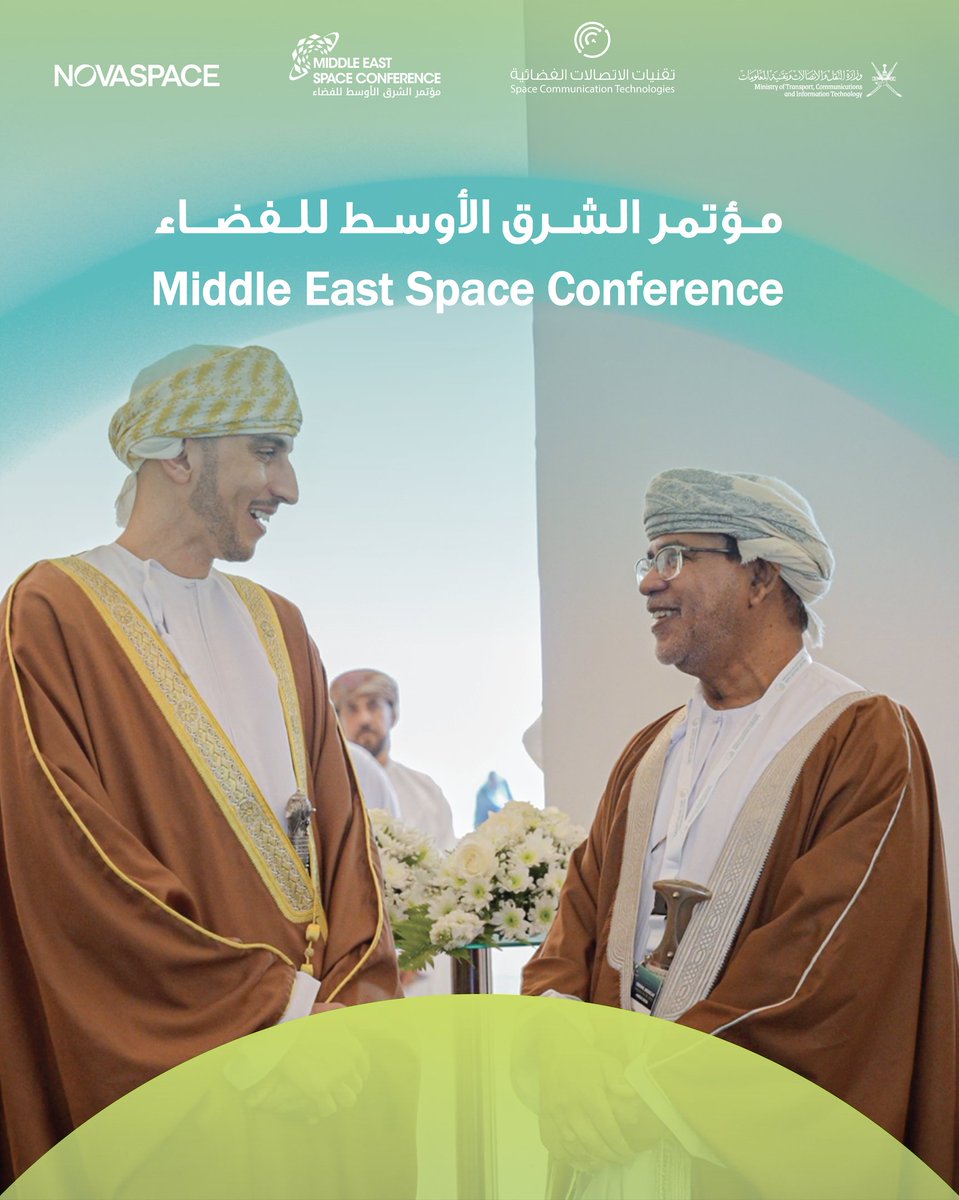 SpaceCommTech's tweet photo. سعدنا بكون شركة تقنيات الإتصالات الفضائية احد الشركاء الرسميين لمؤتمر الشرق الاوسط للفضاء،حيث شارك المدير التنفيذي آخر المستجات حول مشروع القمر الاصطناعي عمان سات-١،وايضا مشاركتنا في احد الجلسات الحوارية ممثلة بمدير اول المالية.🛰️
#MESC2026 #middleeastspaceconference #OmanSat https://t.co/UnnUwPImUq