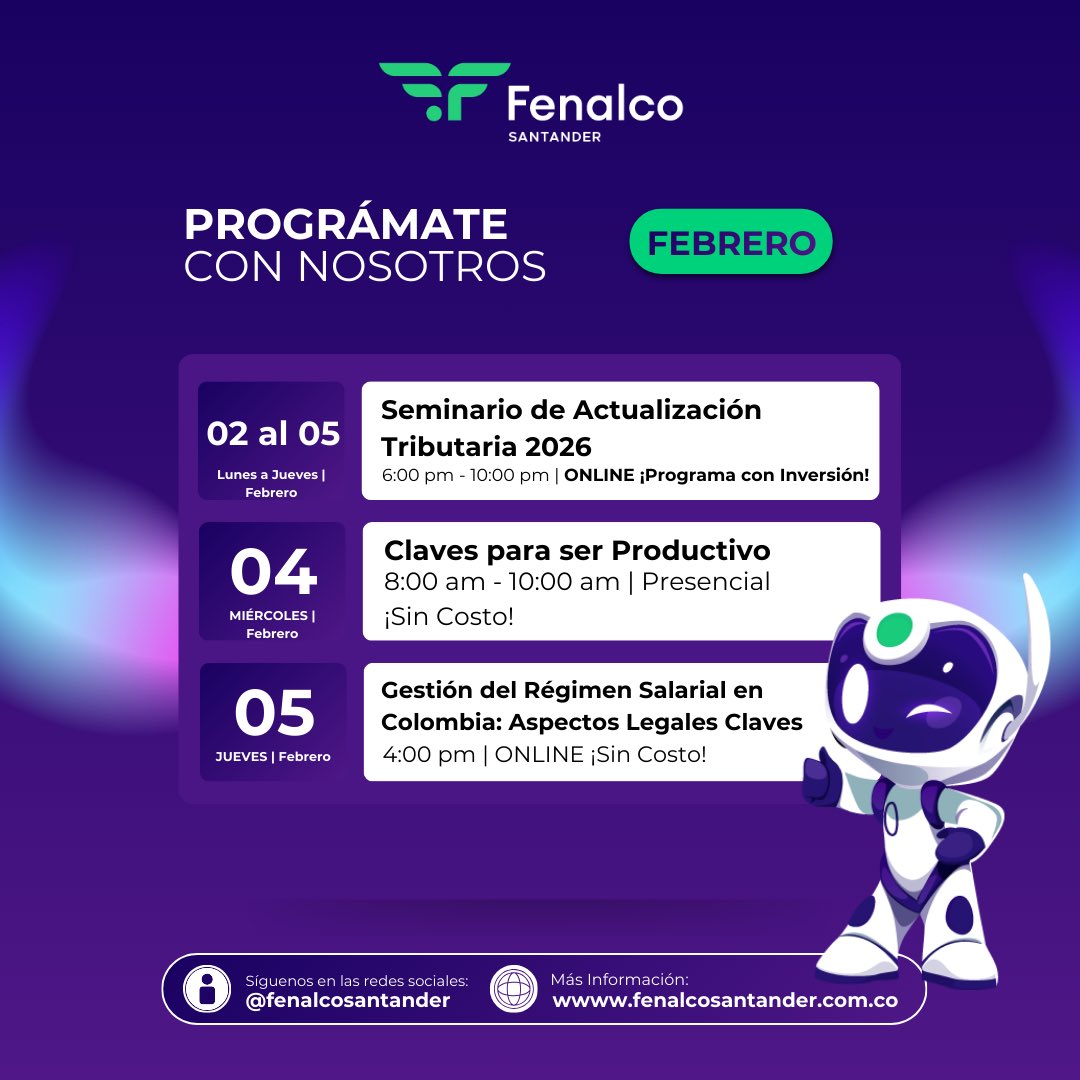 Fenalco Santander tweet media