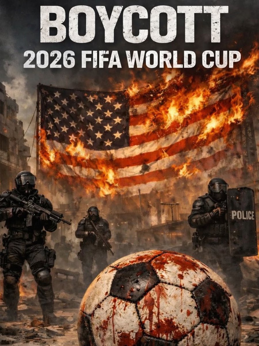 Boycott <a href="/FIFAWorldCup/">FIFA World Cup</a> #BoycottFifaWorldCup