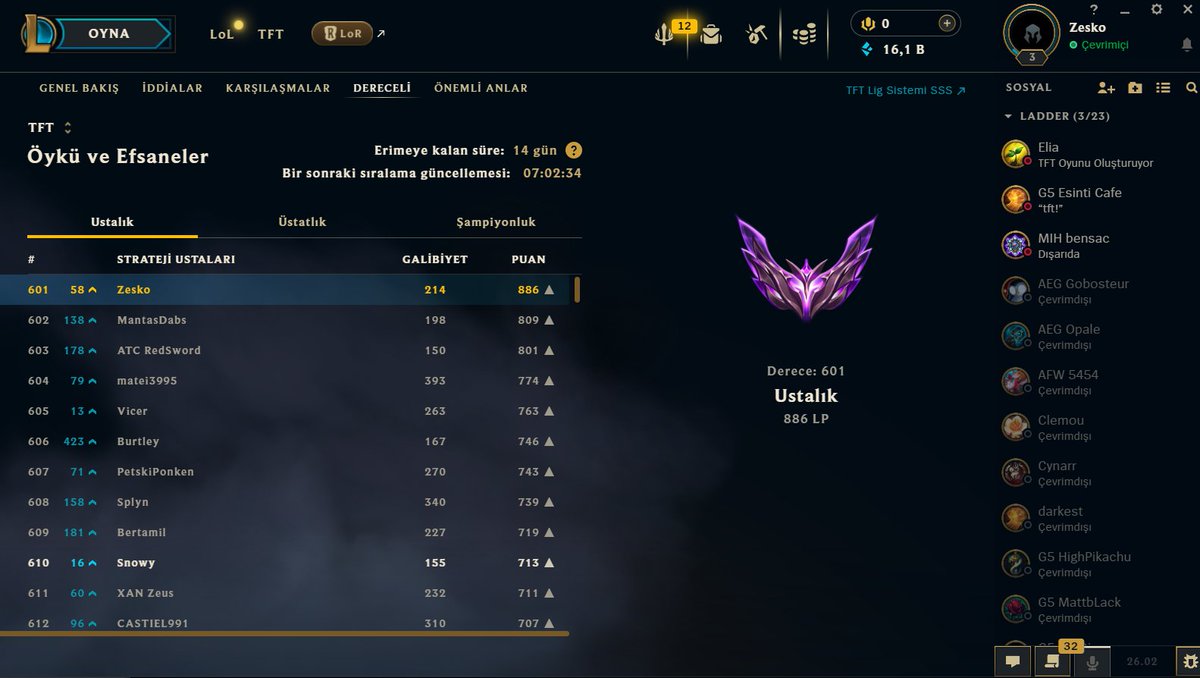Zesko_'s tweet photo. @darkest1903 rank 1 master 😃 https://t.co/VJ7qa23INI