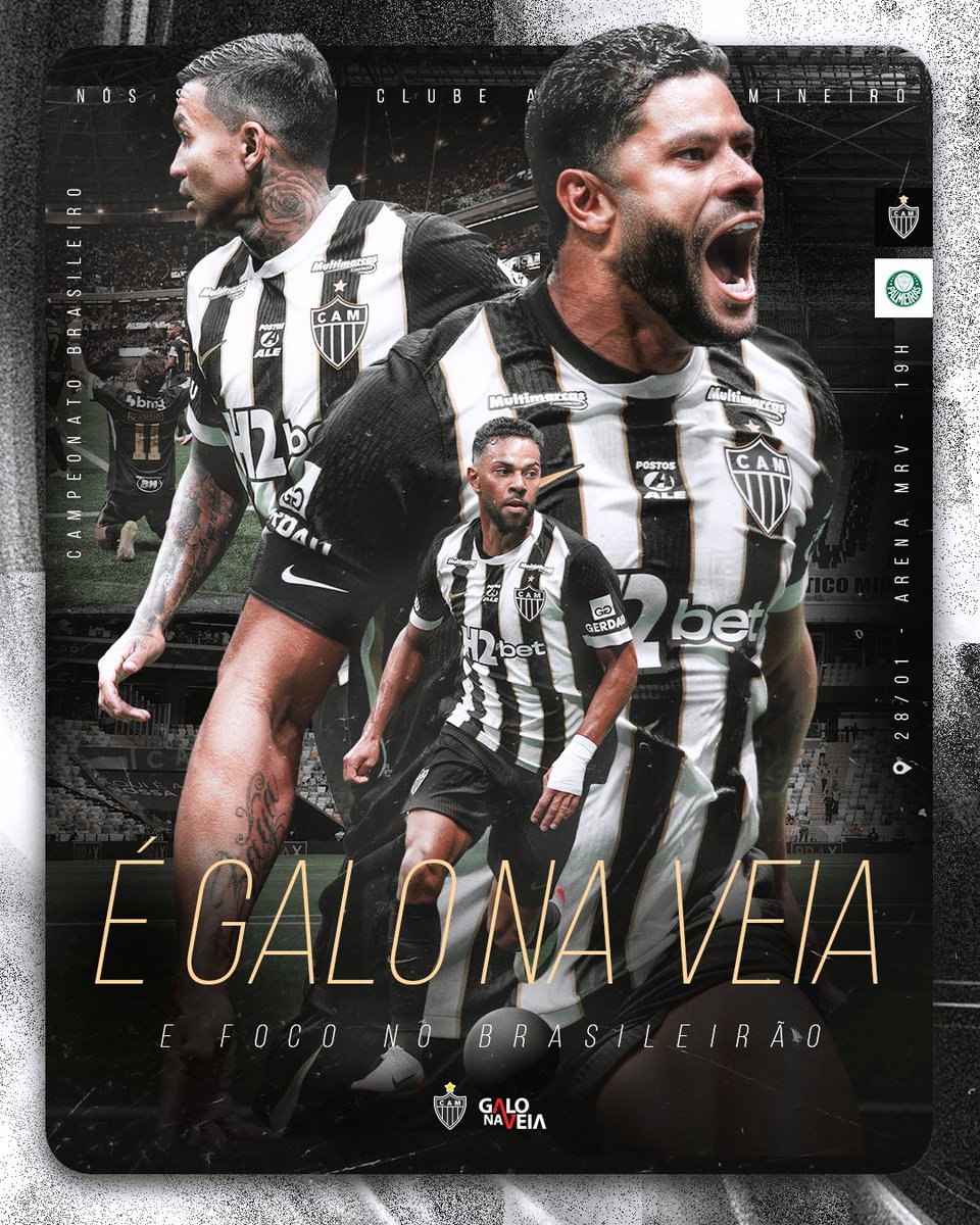 GaloNaVeia's tweet photo. Olha o Brasileirão aí, Massa! 🐓

Todos juntos apoiando o @Atletico em mais uma competição! Hoje é dia de colocar o Galo pra correr Na Veia 🖤🤍

📲 https://t.co/J1jhfRFi1p https://t.co/R4O8OngX5j