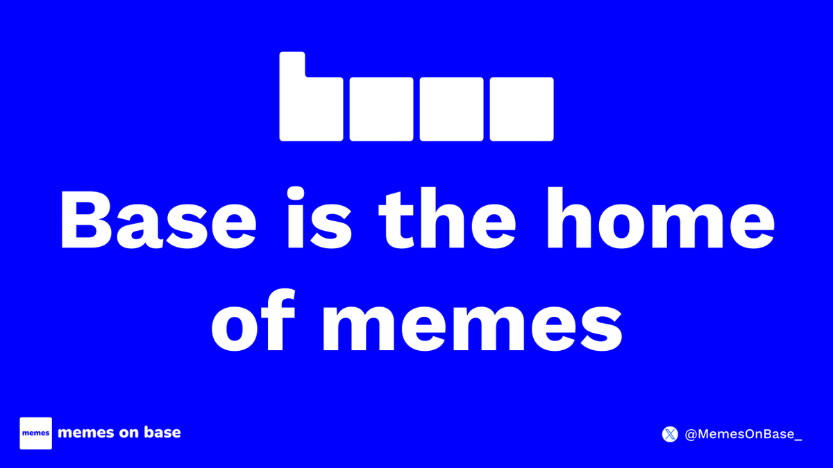 Memes on Base tweet media