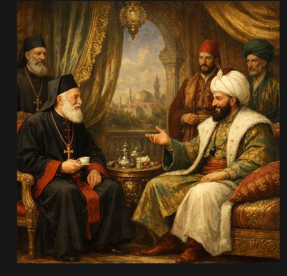 GermanosPeter's tweet image. The historical record shows that Lebanese Christians Catholics reached their peak of political and economic prosperity within the Ottoman Islamic Sunni state, rather than within the modern Lebanese nation-state.

This is a largely untaught truth, absent from official historical…