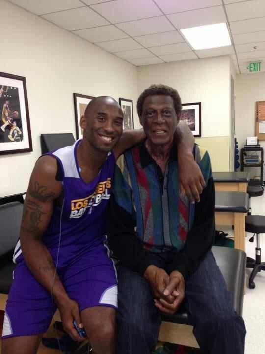 Kobe Bryant and Elgin Baylor