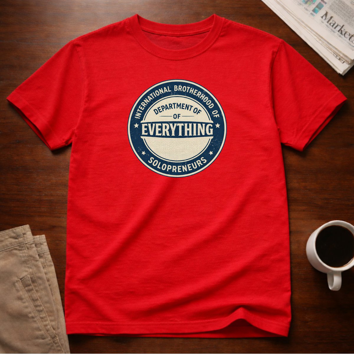 ThreadForgeCo's tweet image. Wearing all the hats today 🎩👔🔧📊
When you're a solopreneur, you're not just the CEO—you're also the CFO, CMO, IT department, customer service, janitor, and coffee maker. Welcome to the International Brotherhood of Everything threadforgeco.com