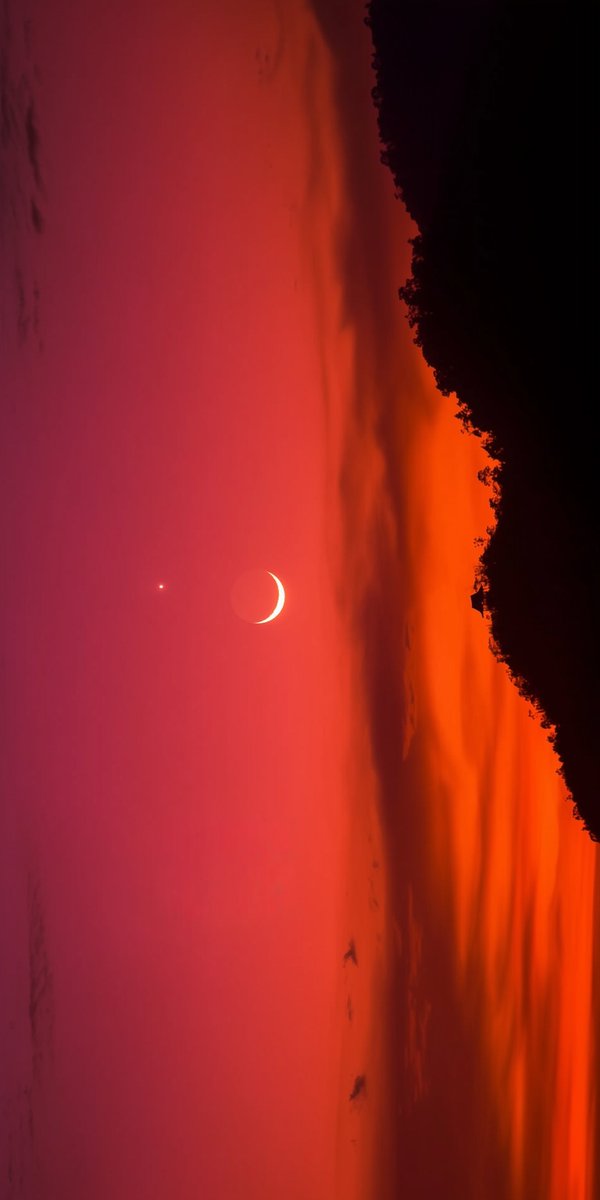 Moon and Venus  🌙