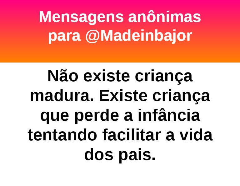 madeinbajor's tweet image. É sobre isso  #bajo32498