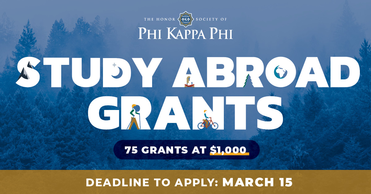 phikappaphi's tweet photo. 🌍💡 Take your learning global! ΦKΦ is awarding 75 Study Abroad Grants of $1,000 to undergrads ready to explore the world. 🗓️ Deadline: Mar 15, 2026 https://t.co/IlFrQXJ74u https://t.co/FYObKJTXK6