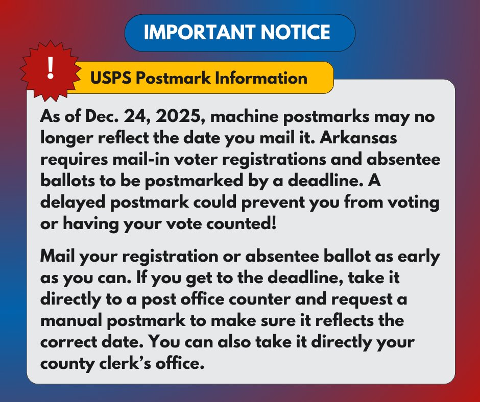 Do you still need to register to vote? There's critical information you need to know about deadlines and postmarks!