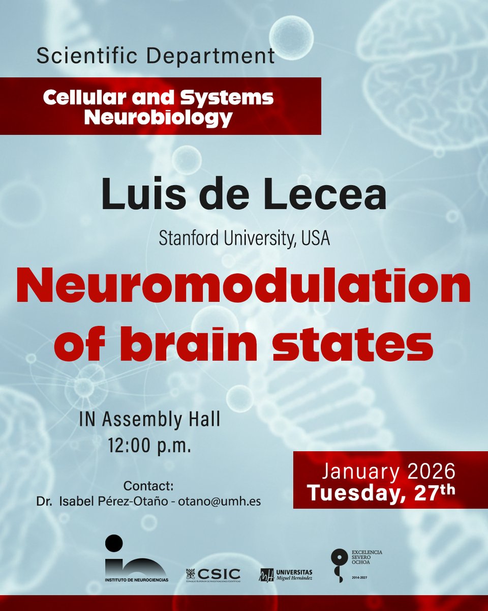 Instituto de Neurociencias UMH-CSIC tweet media