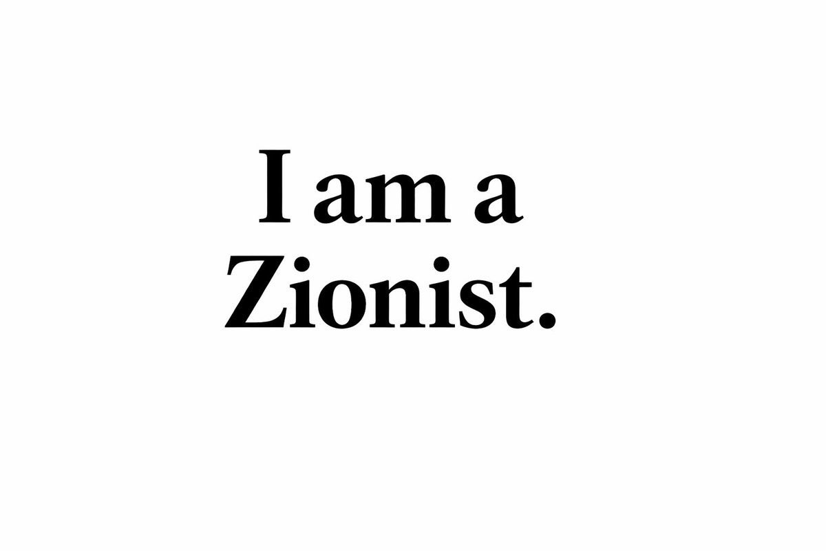 Ich bin Zionist. Ich stehe ein für das jüdische Selbstbestimmungsrecht. Heute und ab jedem Tag. 

#Zionist #zionism #reclaimzionism