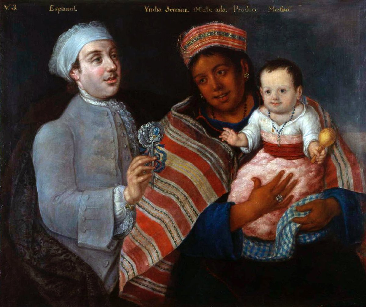 hispano_studies's tweet photo. No one mixes with those they intend to exterminate. No one founds families, towns, and generations with people they consider inferior. The very fact that Hispanic America is today predominantly mestizo dismantles one of the great myths of modern history: the idea that the Spanish presence in the New World was a project of racial destruction.

Unlike other European empires, Spain did not conceive of America as a mere colony of exploitation, but as an extension of its own kingdoms. That is why cities, universities, churches, and town councils were founded. The aim was not simply to extract wealth, but to live, to settle, and to create stable societies with laws, families, and historical continuity.

The first Spaniards who arrived were, for the most part, men. But Spain never prohibited marriage between Spaniards and indigenous people. On the contrary, indigenous peoples were recognized as free vassals of the king, and the Church affirmed their full humanity. This made legitimate marriages, mixed families, and shared inheritances possible. The mestizo thus emerged as a normal part of society.

Spaniards did not consider themselves superior because of their ethnic origin, but because they belonged to a Christian civilization. And that civilization, by its very nature, sought to integrate rather than exclude. Converting the other and making him part of the community was both a religious duty and a policy of the Crown. From baptism onward, the indigenous person acquired the same dignity as any Christian.

Within a few generations, mestizaje became the heart of Hispanic America. The Spanish language, Roman law, Christian faith, and indigenous heritage fused to create a new civilization. Mexico, Peru, or Colombia are not remnants of opposing worlds, but the fruit of a historical union.

Hispanic America exists because Spain did not separate races; it united them. And from that union was born one of the world’s great civilizations.