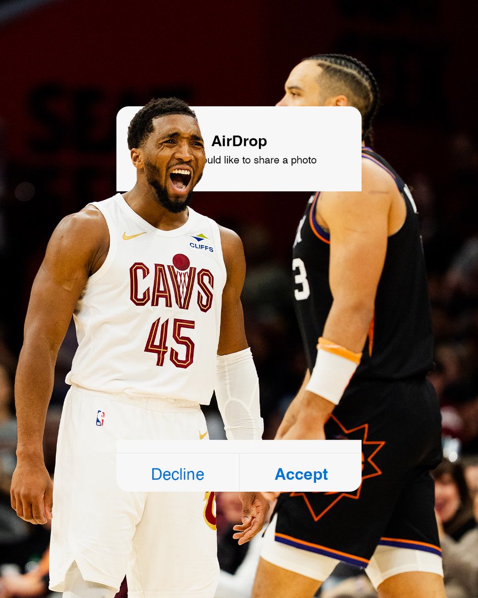 “Your airdrop on?” #LetEmKnow