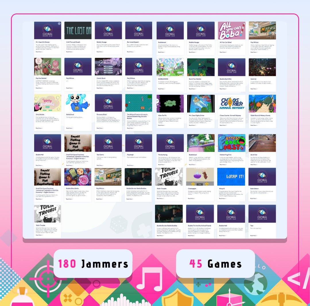 busgamedevs's tweet photo. Only 3 days until #GGJ2026! ⏳🔥 Tickets are flying! 
Last year was legendary: 👥 180 Jammers 🎮 45 Games Created

Worried about art or audio? Pixel Route &amp; Tree of Audio are on-site to help you build your masterpiece! 🎨🔊

Grab the final tickets: https://t.co/w9kKSajSE6🎟️ https://t.co/Ki4FvJq7GZ
