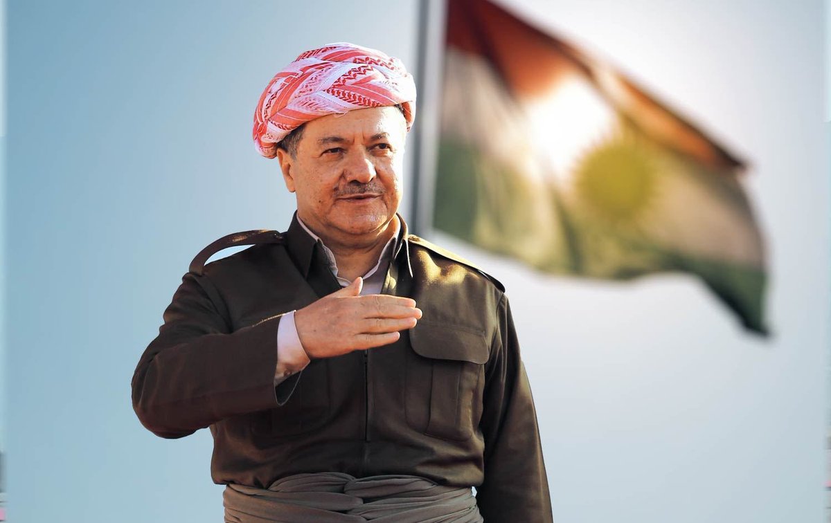 Travel2Kurd's tweet photo. ما فعله فخامة الزعيم مسعود بارزاني خلال أسبوع واحد لأجل روجآڤا لم تستطع 22 دولة عربية أن تقوم بنصفه لأجل غزة... 

أنحني أمامك يا فخر الأمة الكوردية

@masoud_barzani https://t.co/LY6CBQN9sl