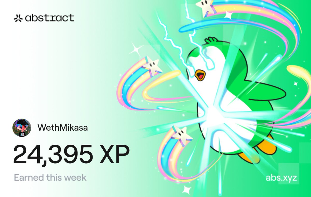 I just earned 24,395 XP! 🎉

More than last week even if I've been busy in this one and now 24K fun points are welcomed in my pocket 🤭

Did pretty much in <a href="/spellborne/">Spellborne</a> and <a href="/AnichessGame/">Anichess</a> 💚 and other daily games😉

Also Happy Anniversary <a href="/AbstractChain/">Abstract</a> 🍾✳️
What a year has been🥹