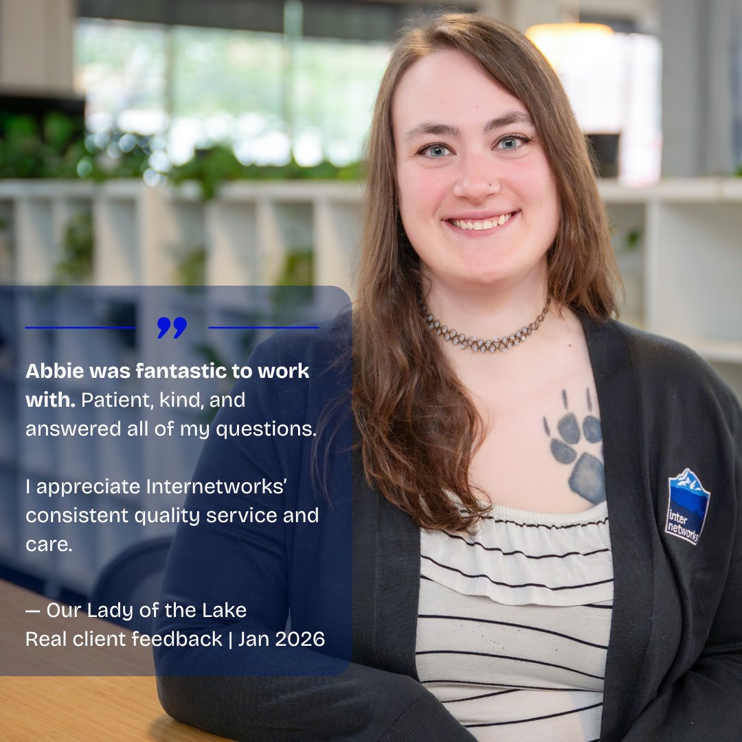 Stellar support deserves a moment to shine. ✨ Kudos to Abbie for getting this client rolling on their new PC with ease. 

Thanks for all of your hard work, Abbie! We appreciate all that you do for our clients, and for us. 💙