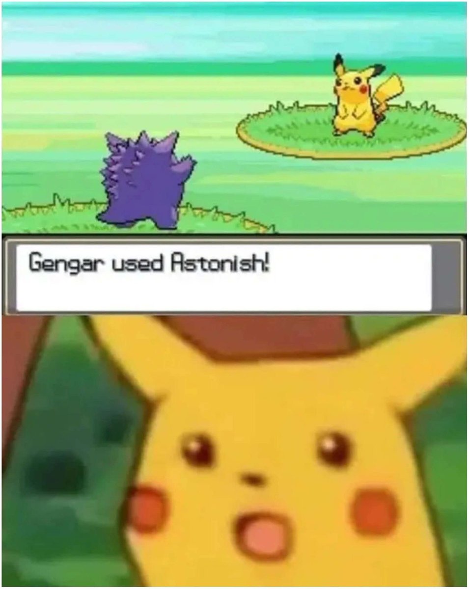 Gengar created the Pikachu Meme