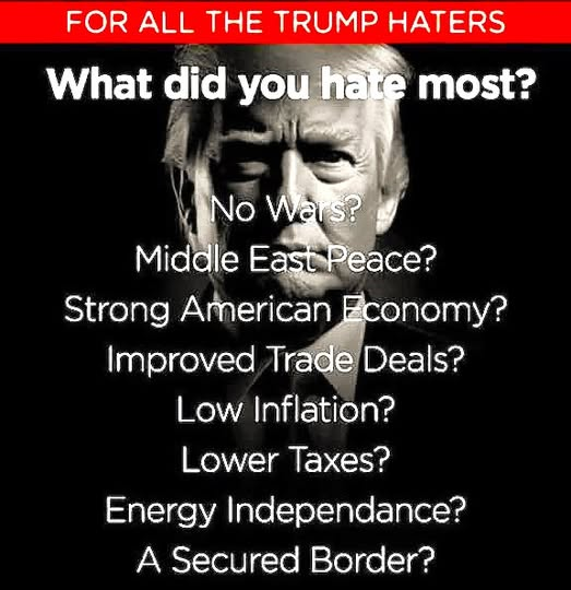 Great question. What is it that the left has an issue with?