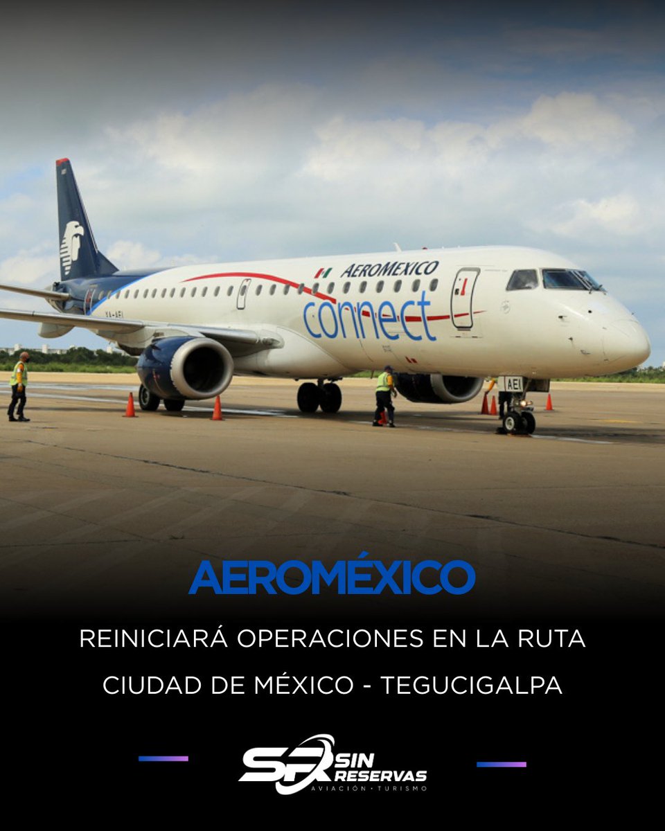 SinReservasInfo's tweet image. Aeroméxico conectará la Ciudad de México con Tegucigalpa, su segundo destino en #Honduras, a partir del próximo 19 de marzo.

📷 sinreservas.com.mx/5515/
.
.
.
#SinReservas #Aviación #Turismo #Aeroméxico #Tegucigalpa #CDMX @Aeromexico