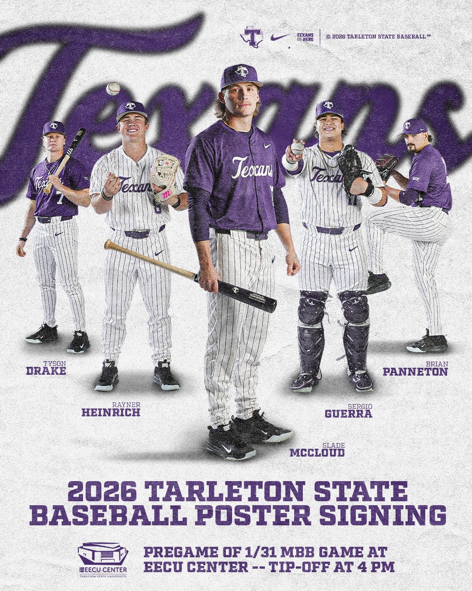 Tarleton State Baseball tweet media