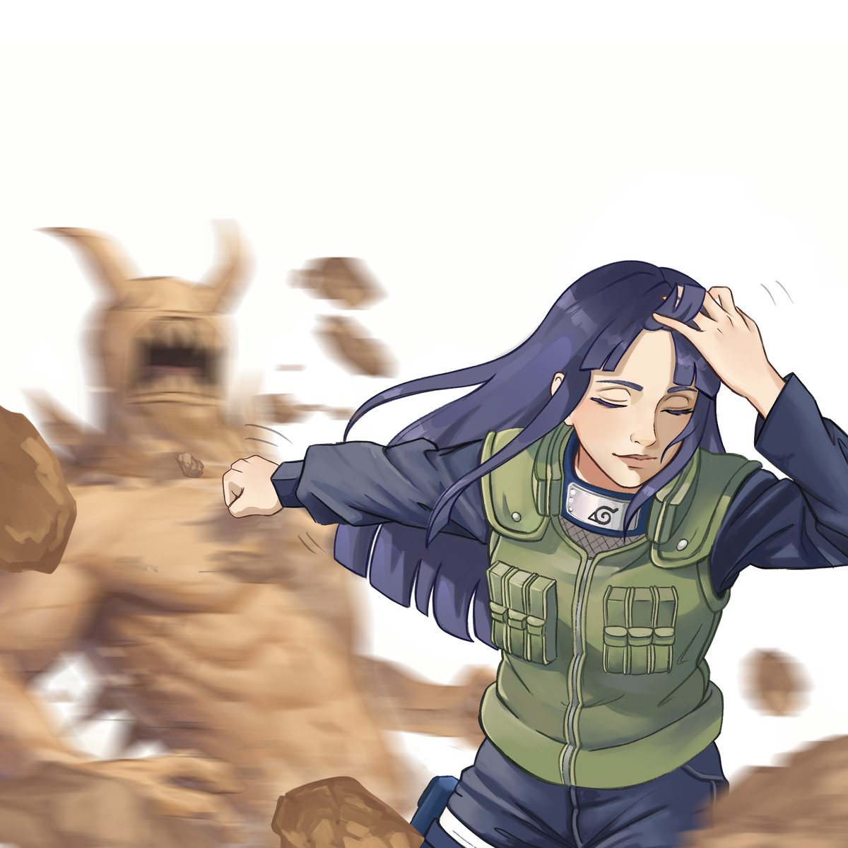 #hinata in the ninja war 
#jjk trend by leticiavazlart