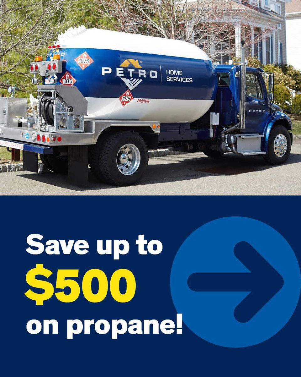 PetroHome's tweet image. Winter savings start here! Switch to Petro today and save up to $500 on propane! Go with your local propane pros for reliable deliveries, no hidden delivery surcharge fees and 24/7 service — all season long. buff.ly/wczJZgb
 #GoWithPetro #LocalHVACPros #HVACPros