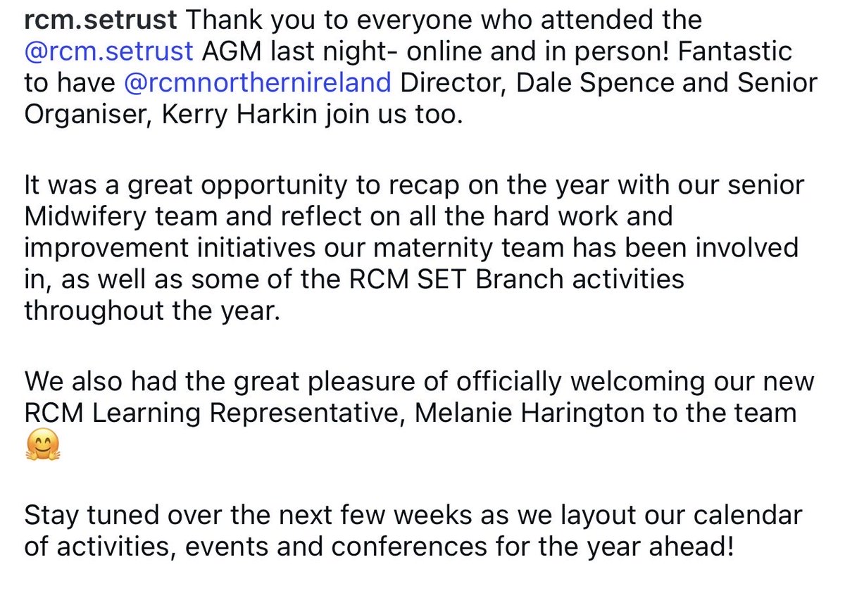 RCM South Eastern Trust tweet media