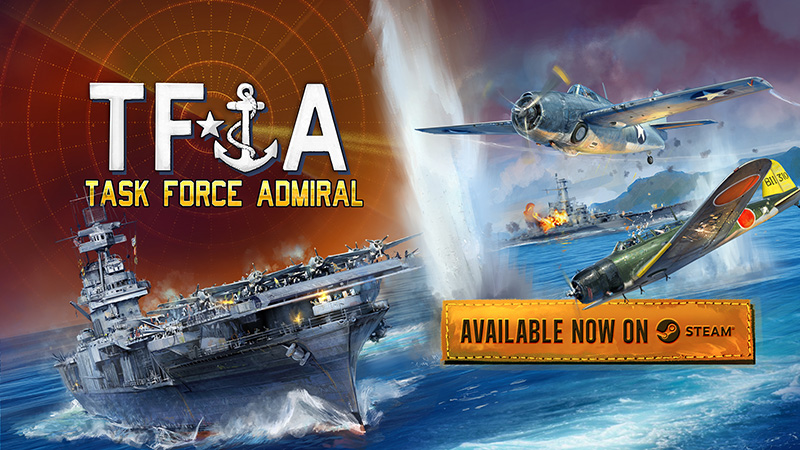 Task Force Admiral - WW2 Carrier 3D Wargame on PC! tweet media