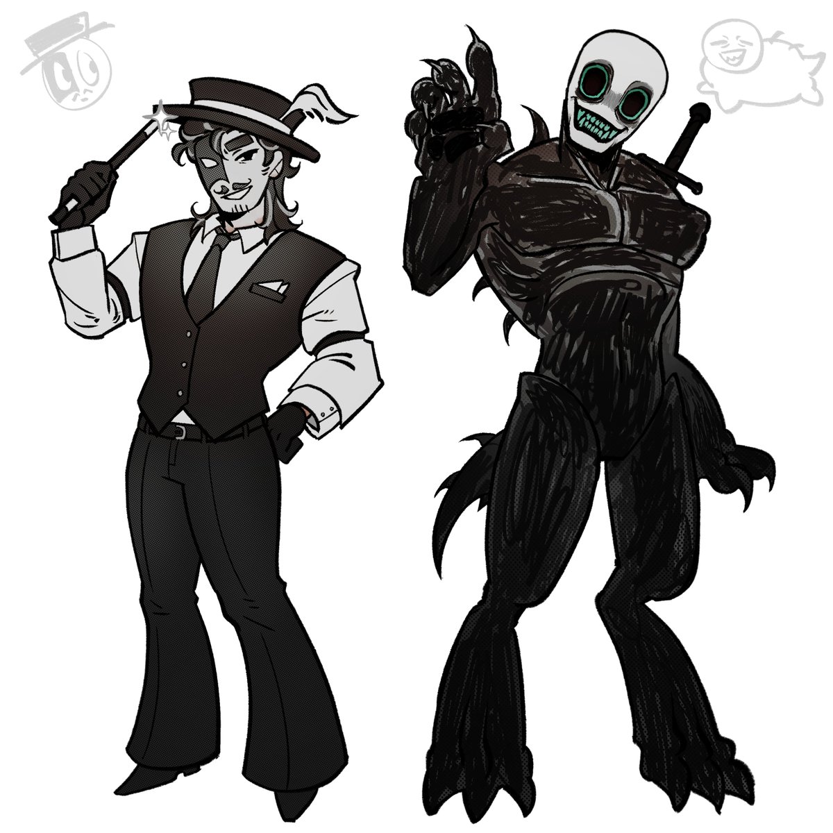 akaruiknight's tweet image. I love whatever's wrong with them &amp;lt;3 
#monstermagic #dieofdeath