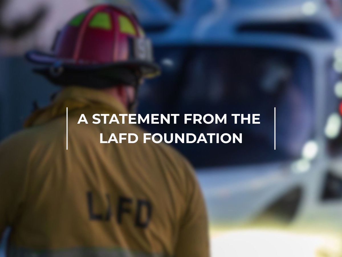 LAFD Foundation tweet media
