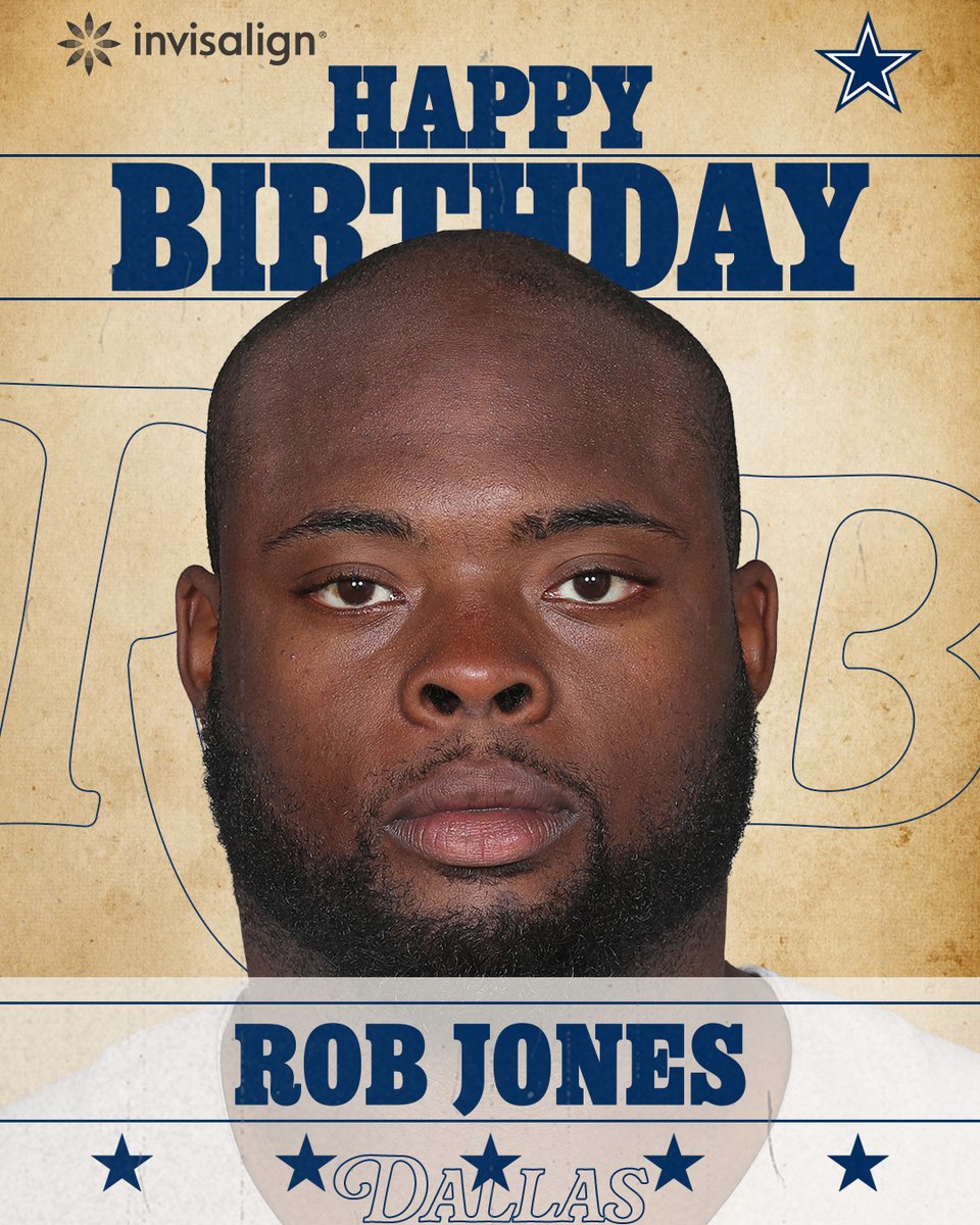 HBD, Rob 🎈
#DallasCowboys | @Invisalign