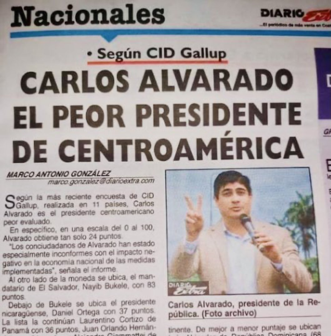 ¡Cuando el PAC gobernó fuimos ejemplo en Centroamérica!

Ejemplo a no seguir…

#PACNuncaMás 🚫