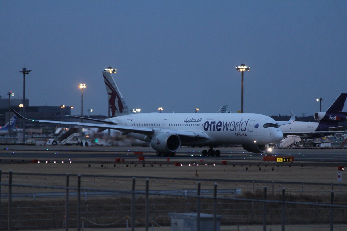T82902414's tweet image. おはようございます
昨日はQATARさんの
oneworldのトリプルさん来ましたね
これは1/26月曜日のA350です
赤組🟥の私はoneworld好きです🤭
今日も元気に行きましょう❗️
#QATAR #A350 #oneworld #成田空港