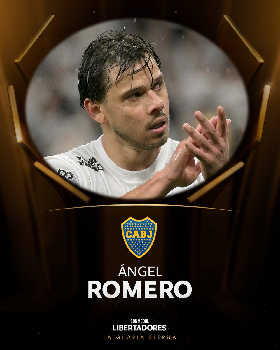 Libertadores's tweet photo. 🔵🟡 ¡Refuerzos para @BocaJrsOficial! Santiago Ascacibar y Ángel Romero llegan al Xeneize para disputar la CONMEBOL #Libertadores. https://t.co/GbkI59gxOi