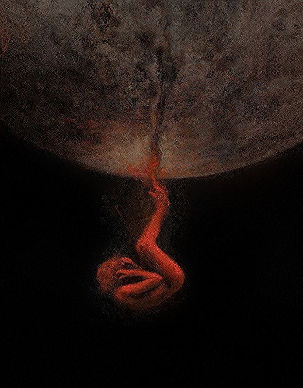 Moonchild by Santiago Caruso