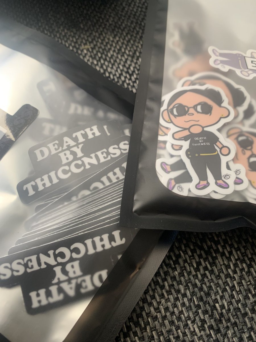 New stickers available now, any show I’m at with <a href="/nickmaniwa/">#ProWrestlingsBFF Nick Maniwa</a>, and for my commentary debut at <a href="/GirlFightWrest/">Girl Fight Wrestling</a>!!

(And for <a href="/GwenNeodonna/">Gwen Neodonna 🇵🇸</a>’s guitar asap!)