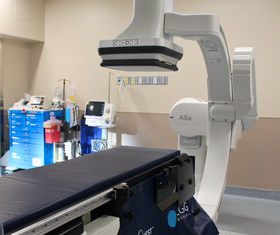 StLukesHealthTX's tweet image. Excited for the future of heart care at St. Luke's Health - Brazosport Hospital! Today our upgraded Cath Lab with the GE Allia™ IGS 5 is actively performing procedures. Always innovating for enhanced patient care! #MedTech #CathLab #FutureOfHealthcare