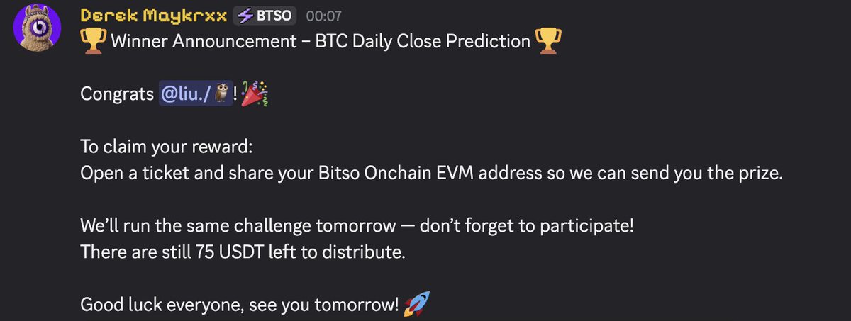 In what other community can you see @CryptoMonki3 call a 588.37% token?

In what other community can you be rewarded $25 for taking part in our own prediction market games?

If you're not in, you're NGMI

Join now 👇