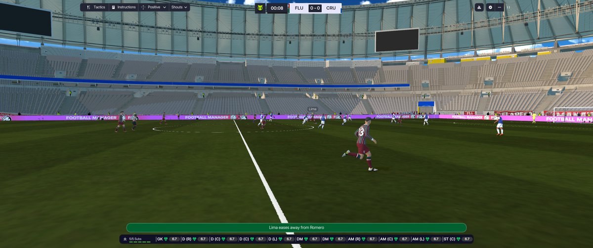 TaoTheWayX's tweet image. #StadiumMod #FM26 @bassyboy Even without crowd Maracana looks amazing!