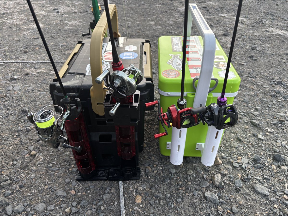 今日はフルタックルで管釣り😁