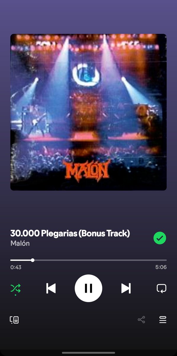 Cuando van a subir este vivo a spotify?