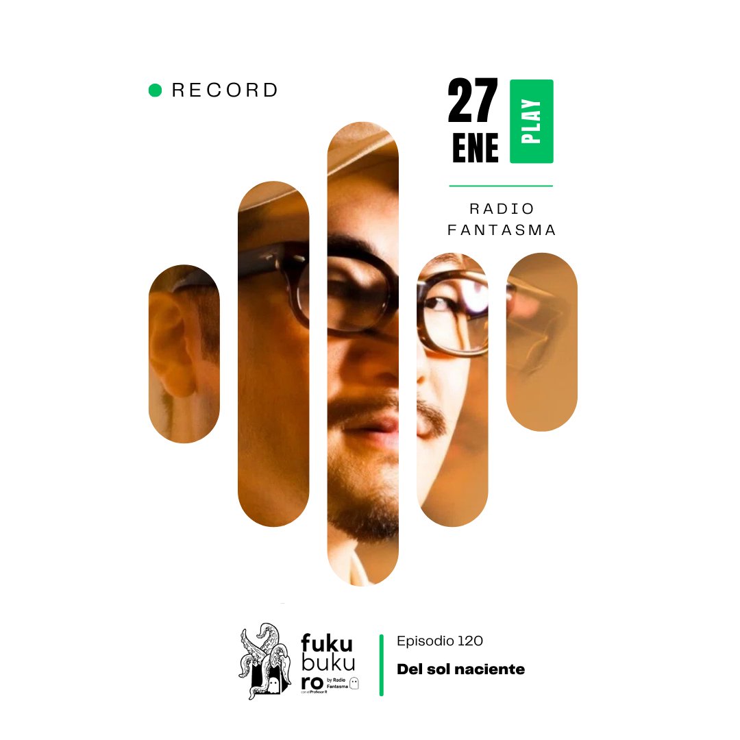 Date un tour por lo mejor de la escena japonesa actual con un Fukubukuro de rolas del sol naciente.

Sonó Toshiki Soejima, Haruka Nakamura, Miki Matsubara y mucho más...

Escúchalo aquí ➡️ radio-fantasma-mx.mixlr.com/recordings/301…

Conduce <a href="/84H3N4/">Rubén Bahena</a>