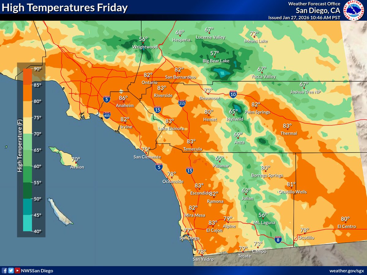 NWS San Diego tweet media