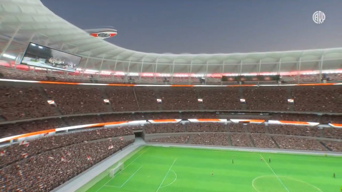 juanitalusins's tweet image. #River anunció el #techado del #Monumental 🏟️

🔴⚪️ Nueva bandeja con 16.000 lugares nuevos. Las butacas serán rojas y blancas. 
👀 Capacidad para más de 101 mil espectadores. 
✅ La totalidad de las tribunas estará techada. 
🚧 El inicio de obra será la primera semana de abril.