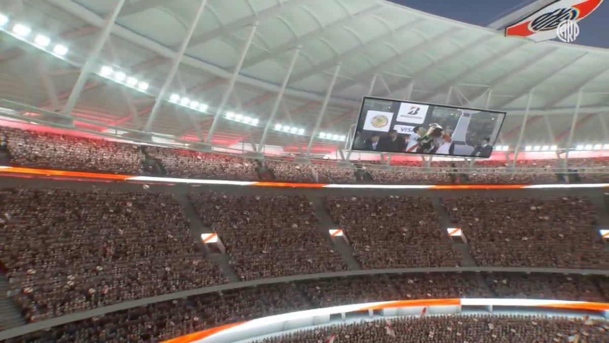 juanitalusins's tweet image. #River anunció el #techado del #Monumental 🏟️

🔴⚪️ Nueva bandeja con 16.000 lugares nuevos. Las butacas serán rojas y blancas. 
👀 Capacidad para más de 101 mil espectadores. 
✅ La totalidad de las tribunas estará techada. 
🚧 El inicio de obra será la primera semana de abril.